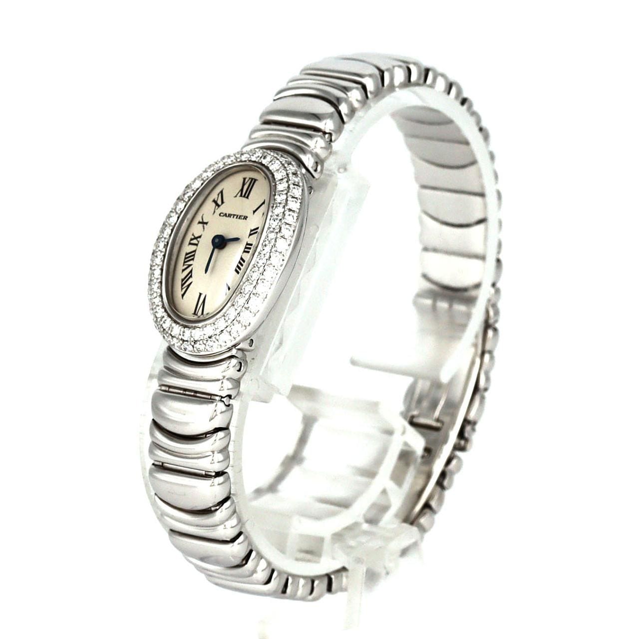 カルティエ ミニベニュワール WG/2D WB5095L2 WG クォーツ