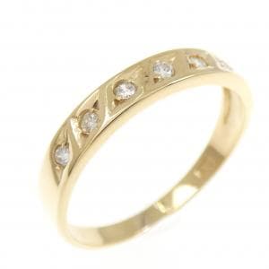 K18YG ダイヤモンド リング 0.07CT