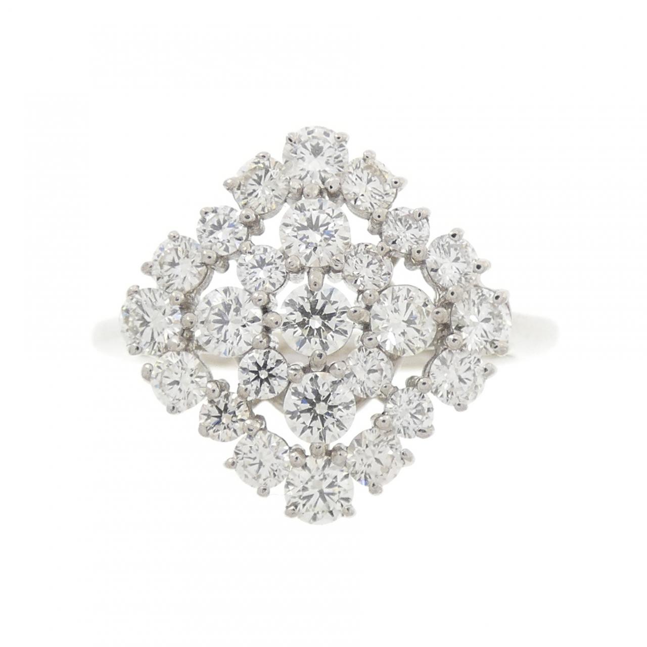 PT900 ダイヤモンド リング 1.00CT