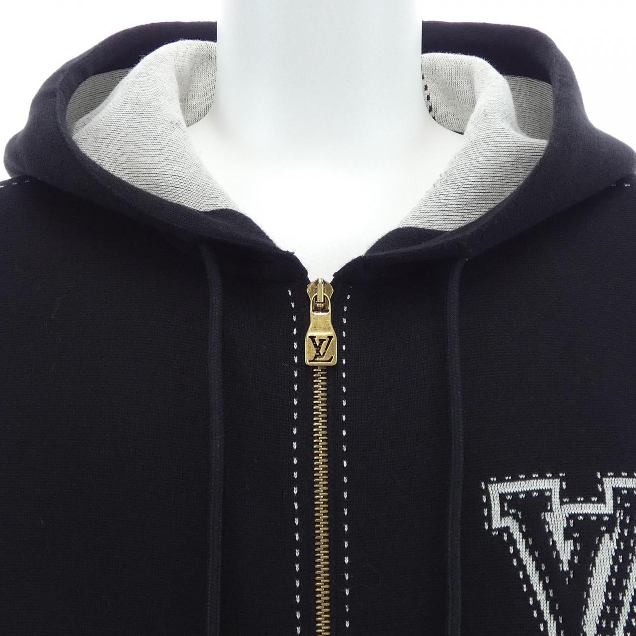 ルイヴィトン LOUIS VUITTON グラフィックインターシャジップコットンフーディ HRN89WAUR パーカー