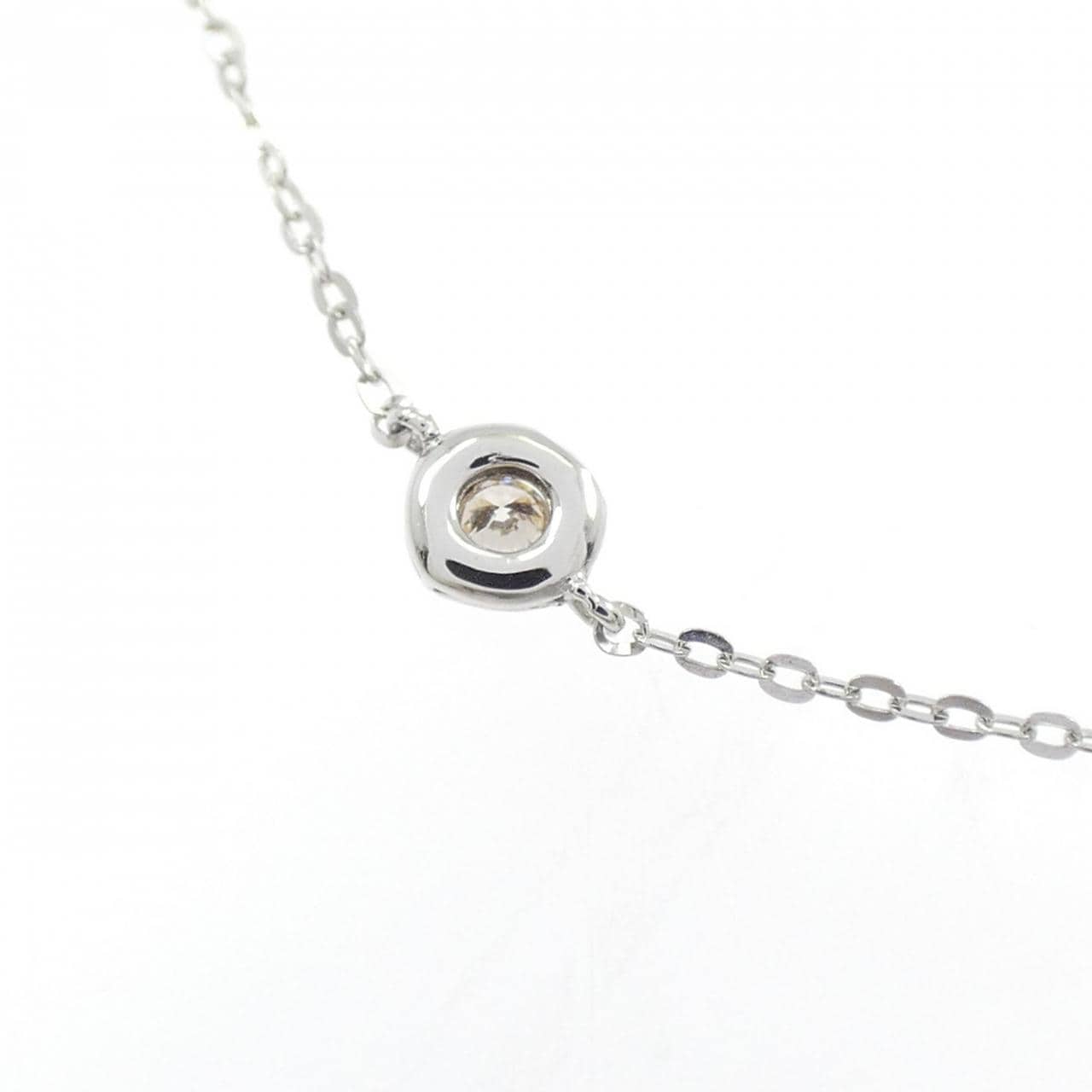 PT950/PT850 ダイヤモンド ネックレス 0.22CT