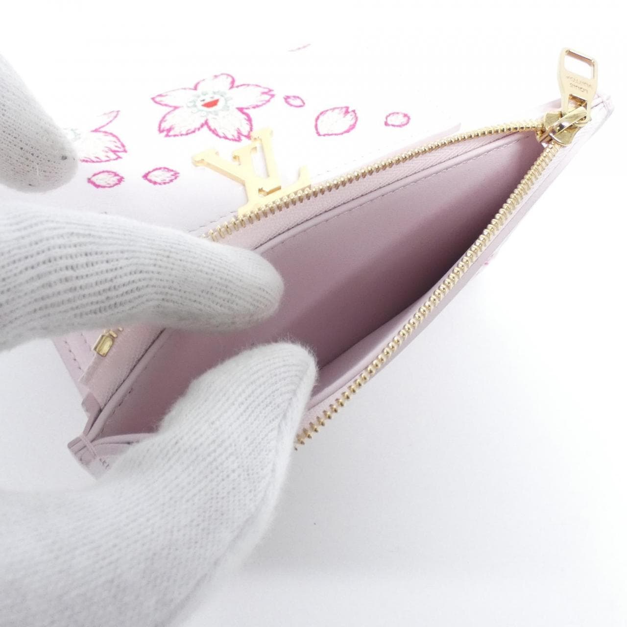 ルイヴィトン (LV X TM) ポルトフォイユ カプシーヌ コンパクト M13445 財布