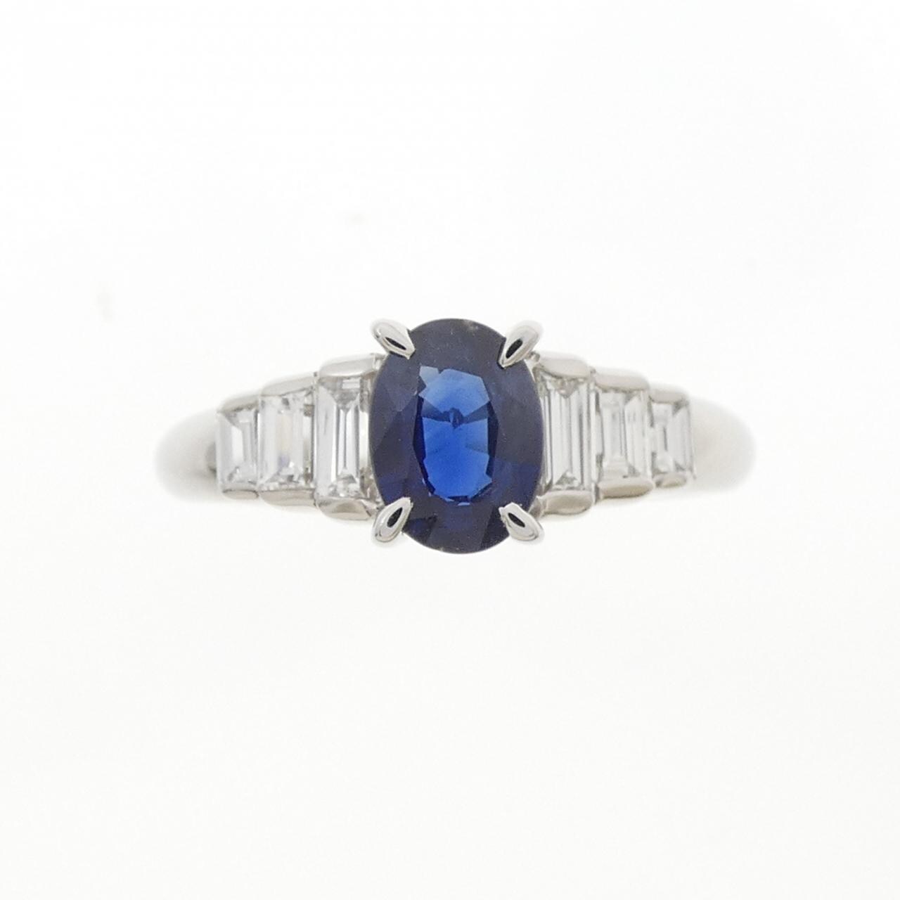 PT900 サファイヤ リング 0.74CT