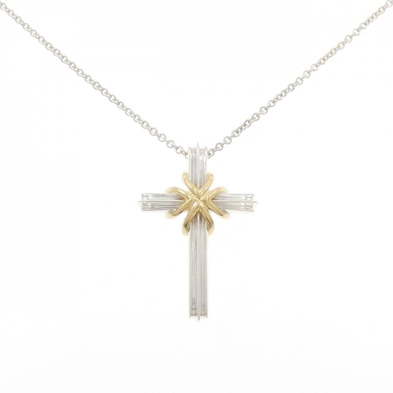 【ヴィンテージ】ティファニー 925/750YG ネックレス