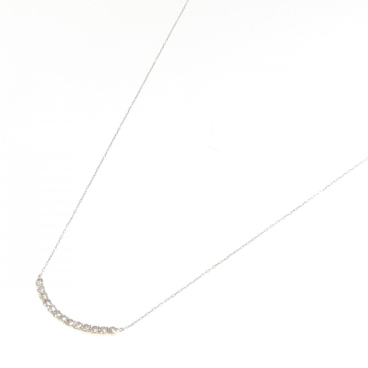 【新品】K18YG ダイヤモンド ネックレス 0.50CT