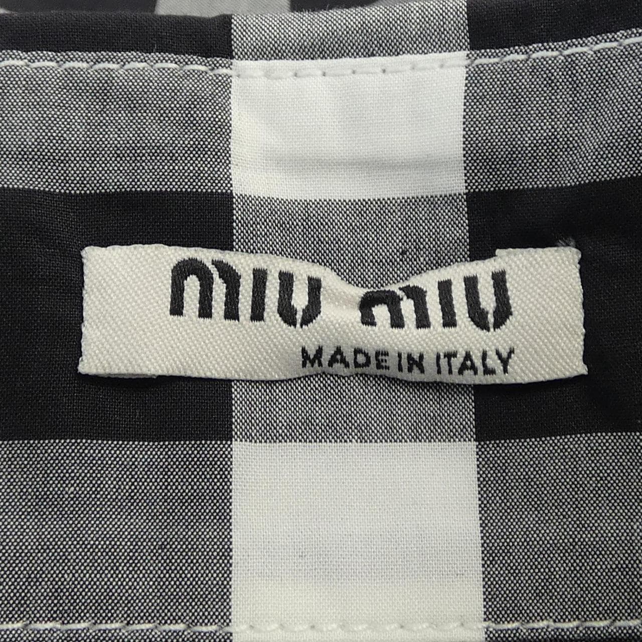 ミュウミュウ MIU MIU MK1632 1LTR シャツ