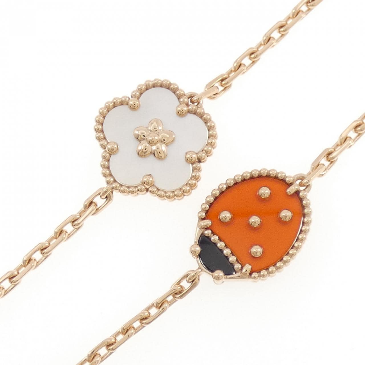 ヴァンクリーフ&アーペル ラッキーアルハンブラ ネックレス