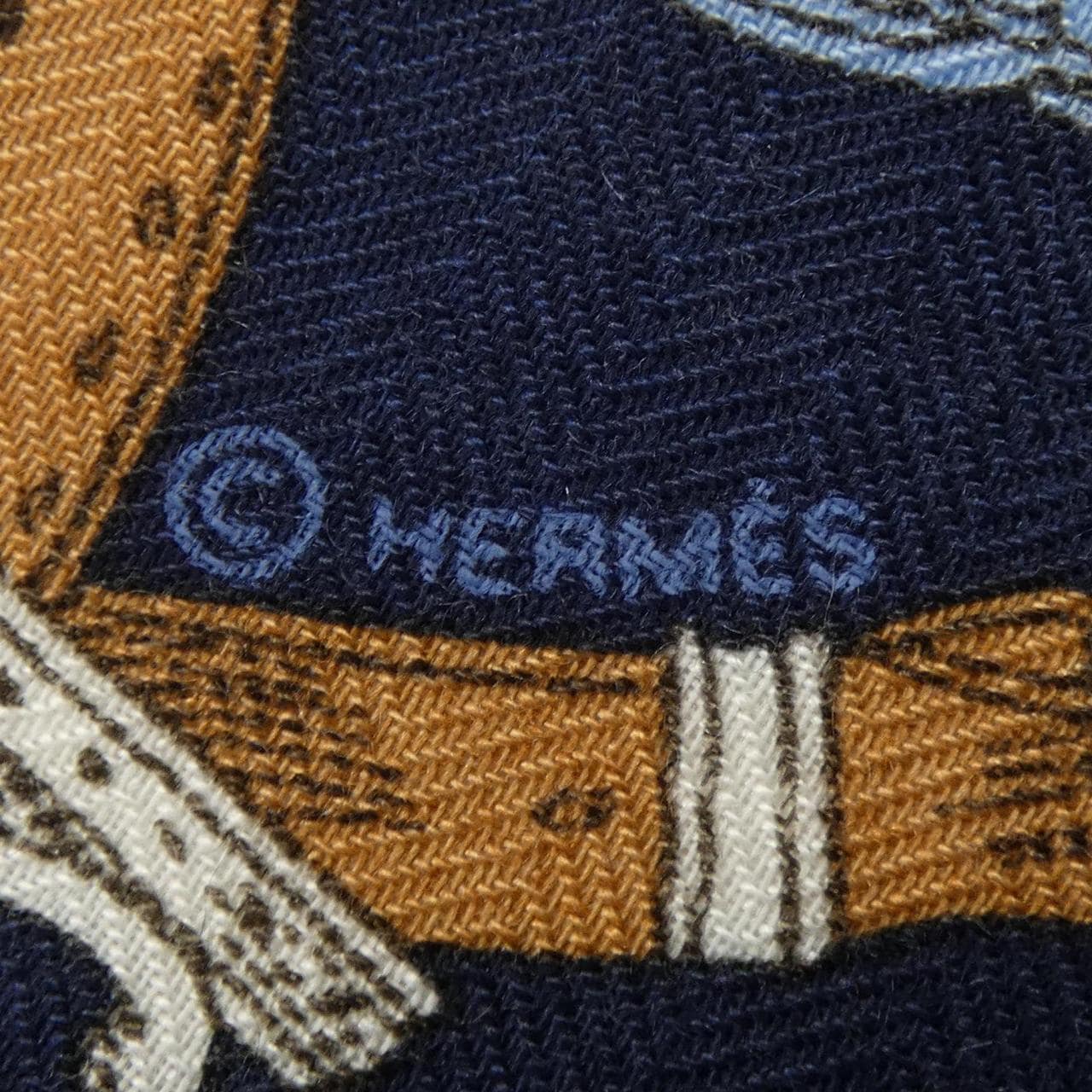 エルメス HERMES LES CHEVAUX DECHAINES H244096S カレジェアン140 ショール