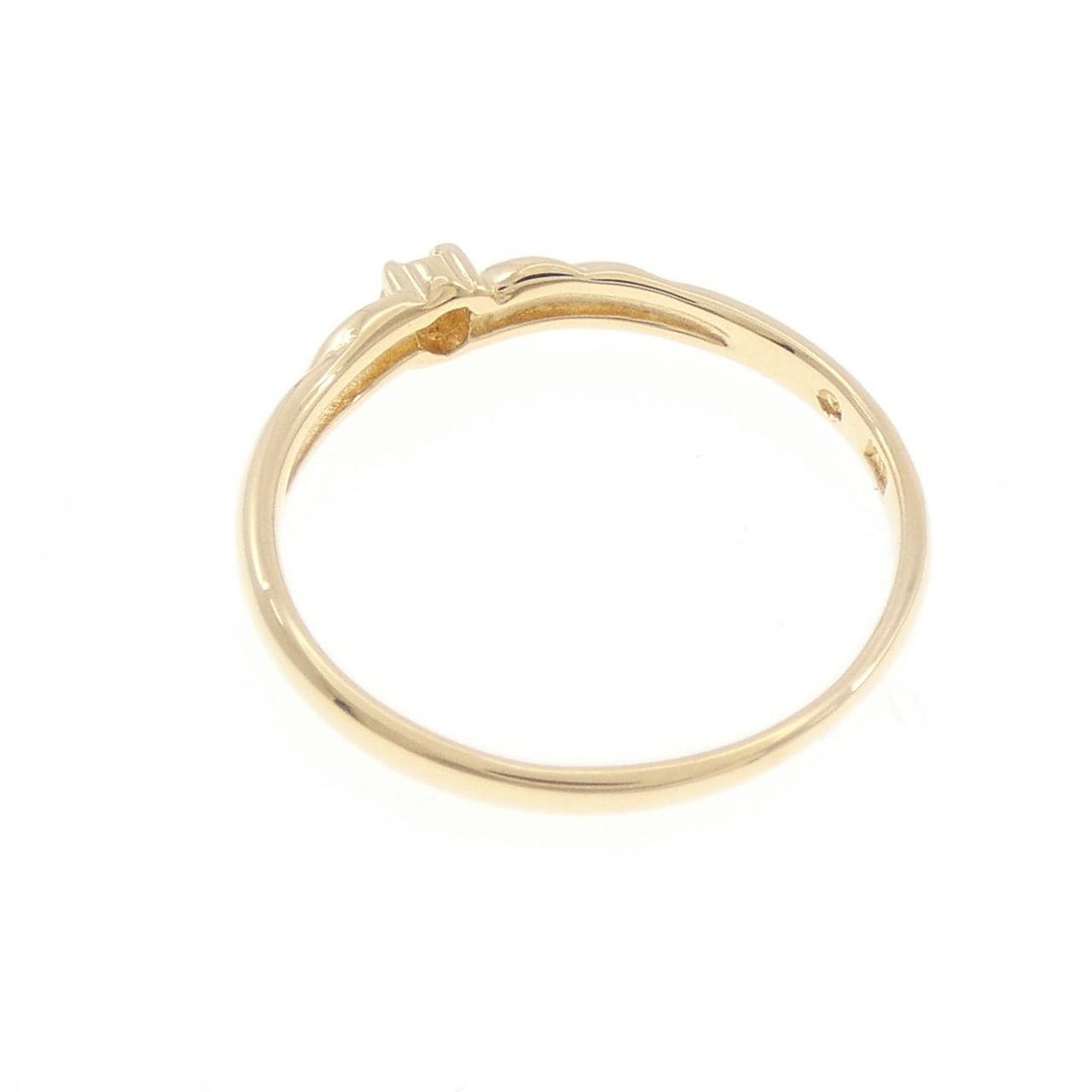 K18YG ダイヤモンド リング