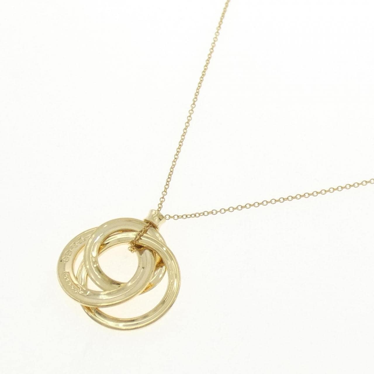 ティファニー インターロッキングサークル ネックレス