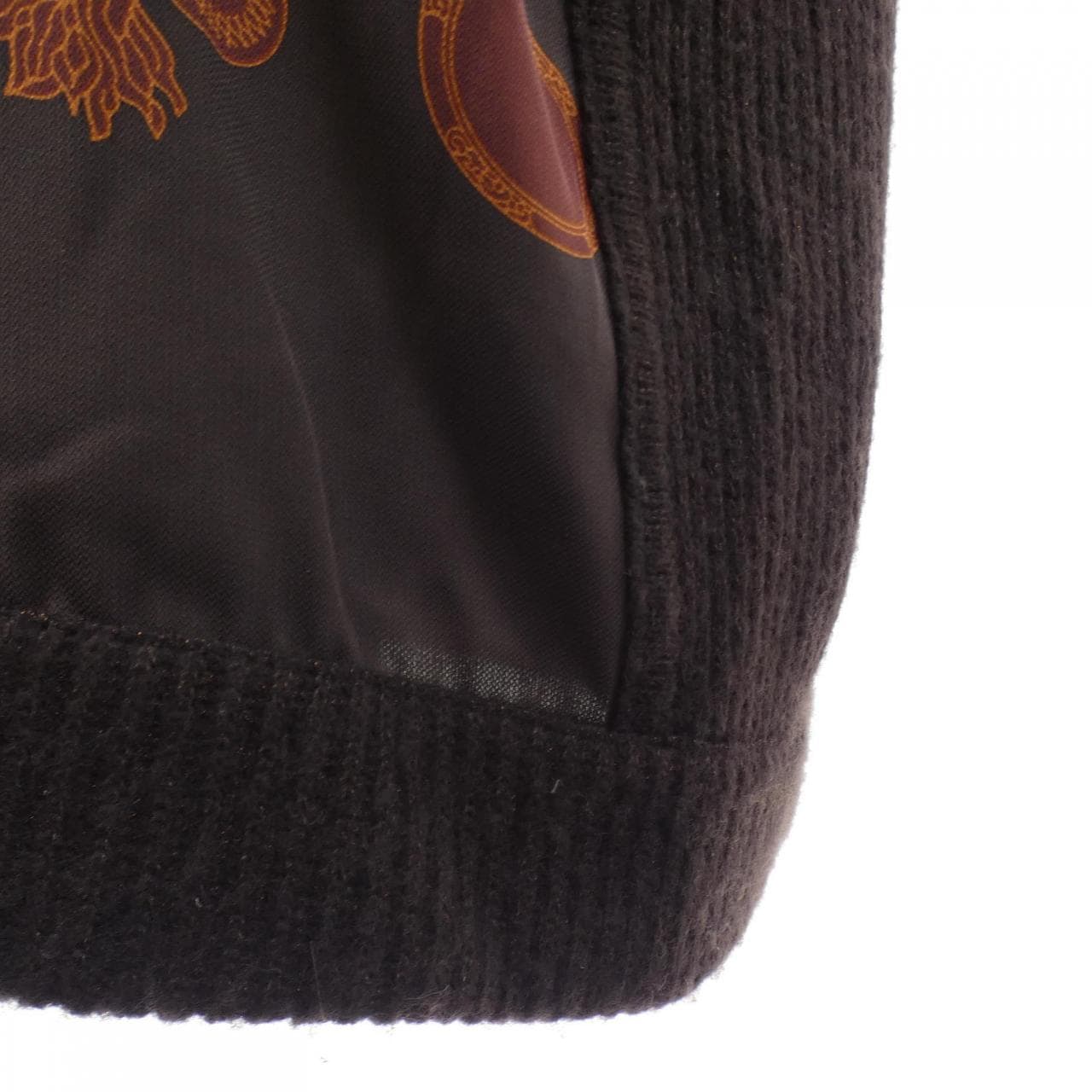 エルメス HERMES LES TAMBOURS FINESSE 3H2840D1 ツイルレーヌ ロングカーディガン