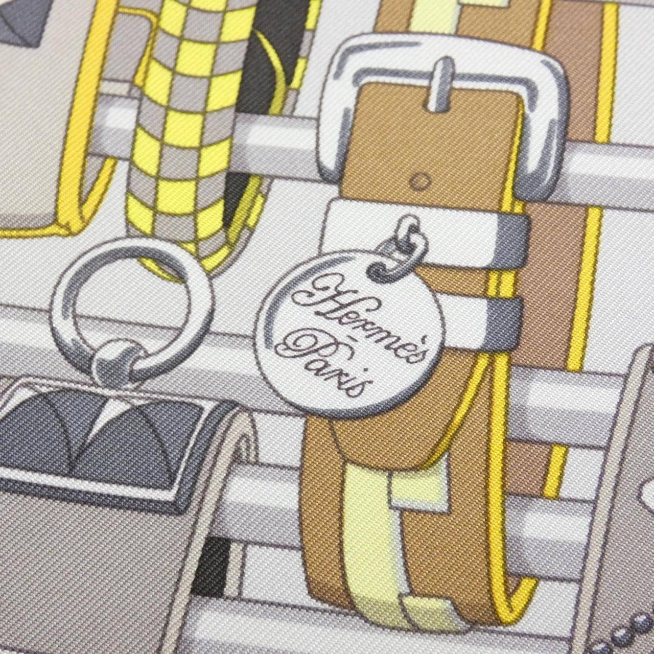 エルメス COLLIERS ET CHIENS カレ ウォッシュ 073453S スカーフ