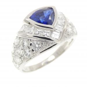 PT900 サファイヤ リング 1.05CT