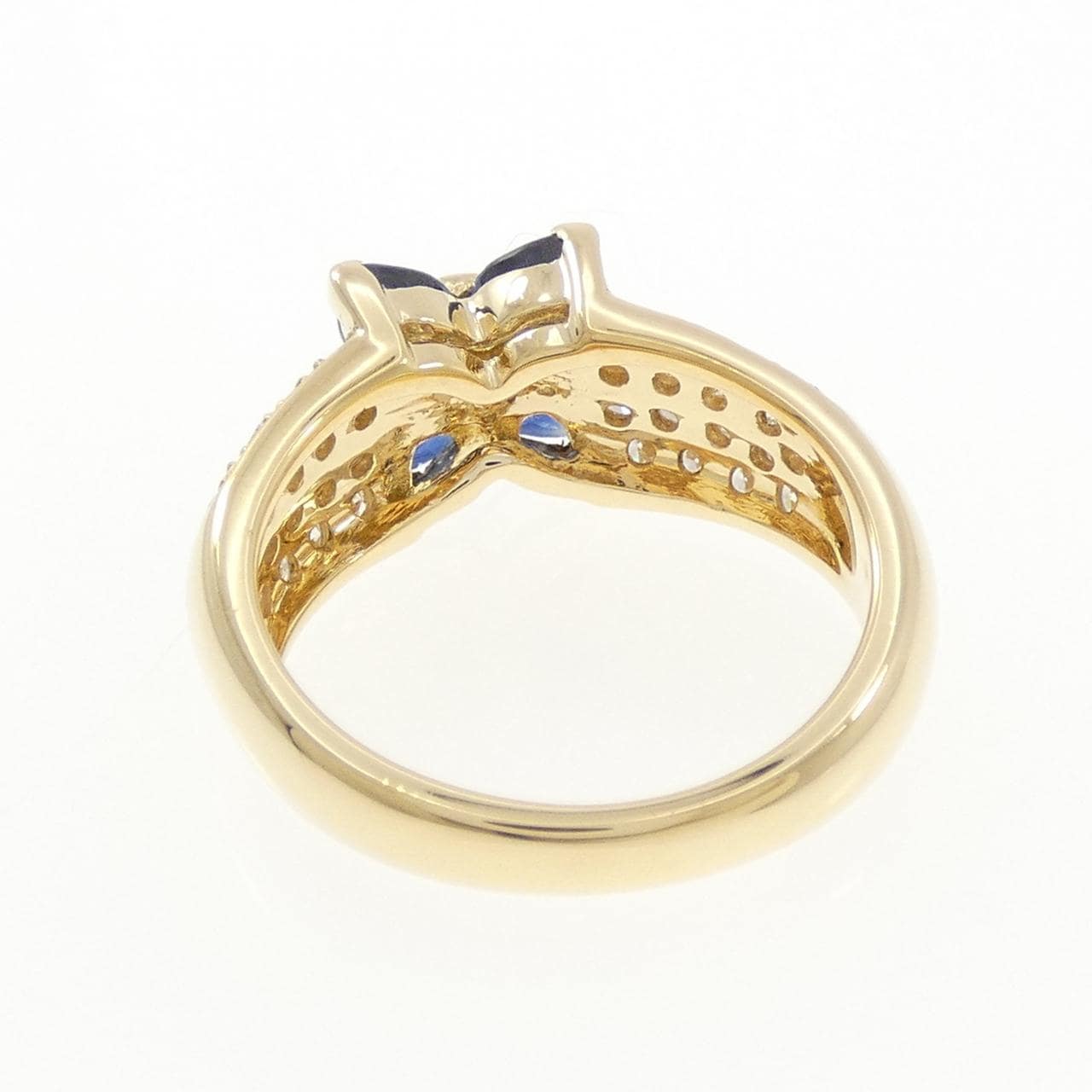 750YG サファイヤ リング