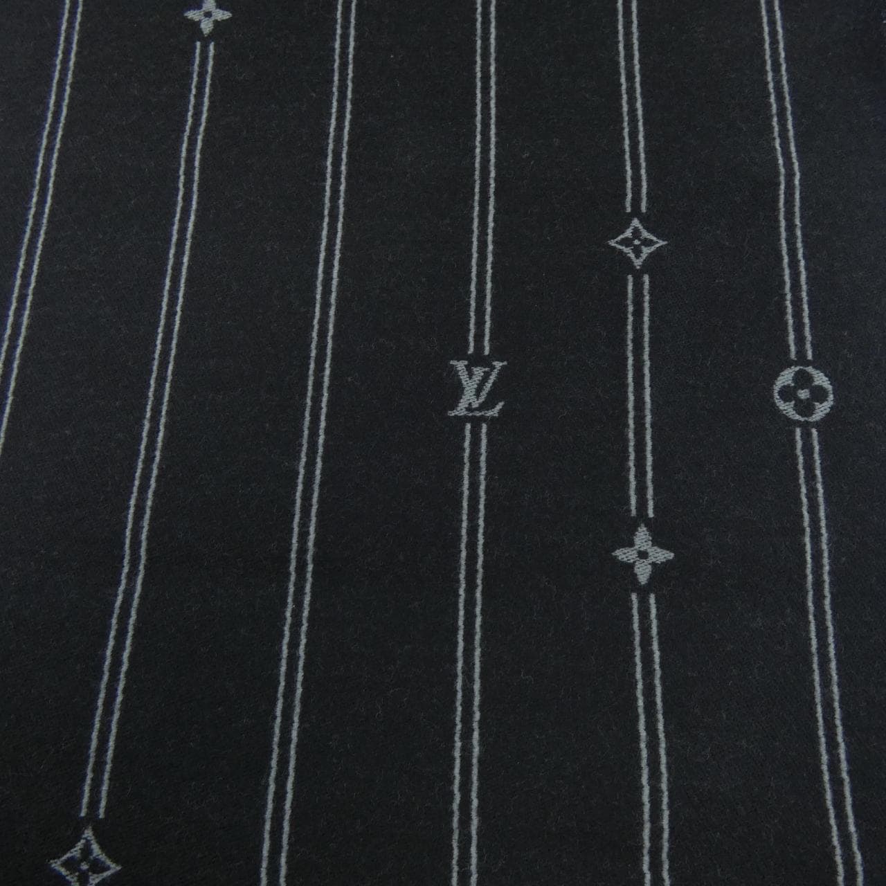 ルイヴィトン LOUIS VUITTON マフラー･モノグラム ストライプス M77189 MUFFLER