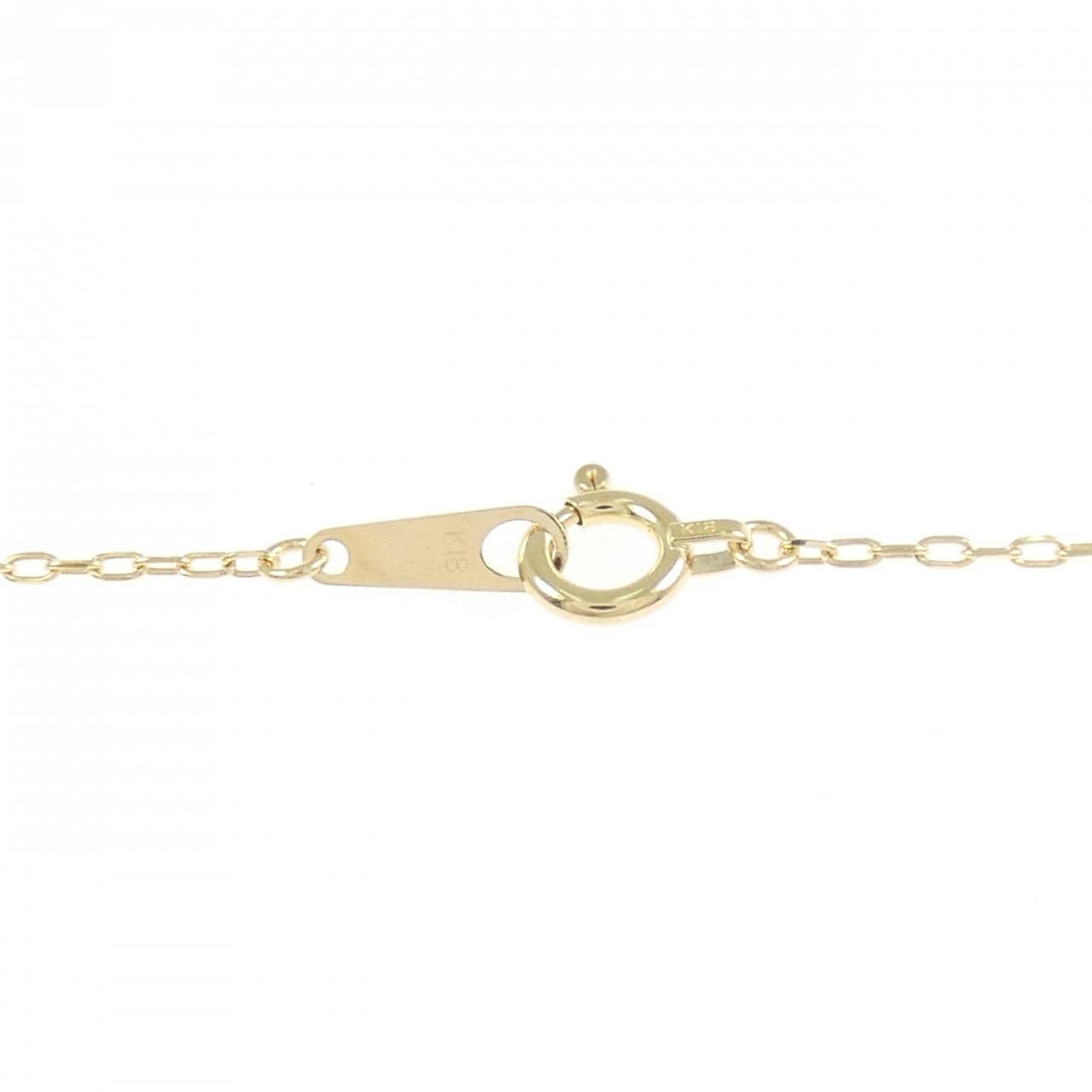 K18YG ダイヤモンド ネックレス 0.30CT