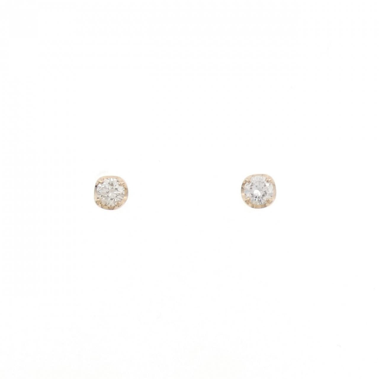 4゜C ダイヤモンド ピアス 0.1CT