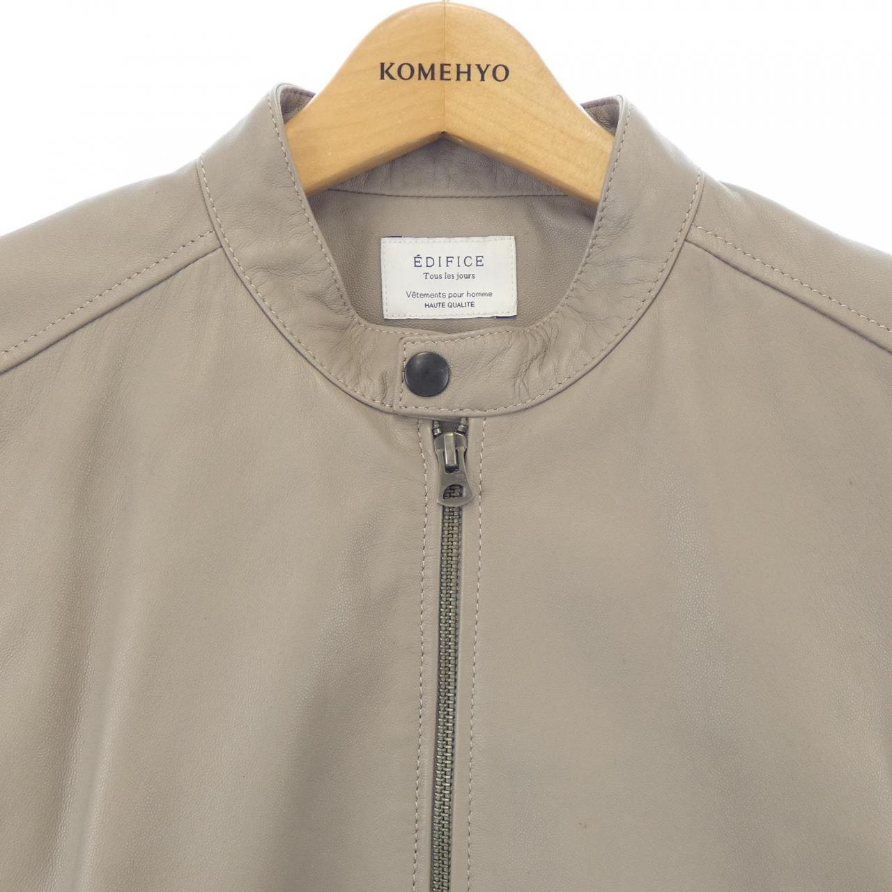 エディフィス EDIFICE レザージャケット