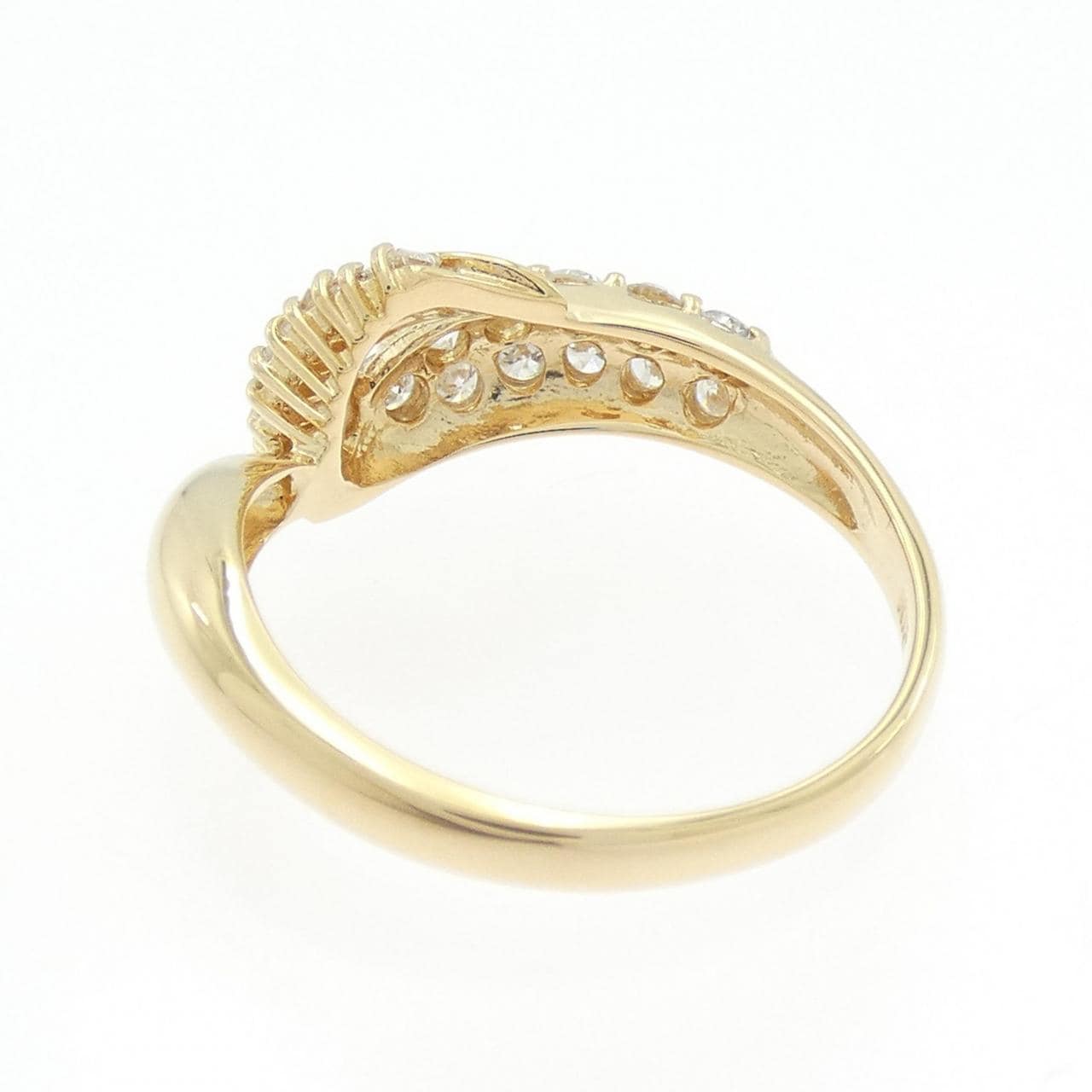 K18YG ダイヤモンド リング 0.81CT