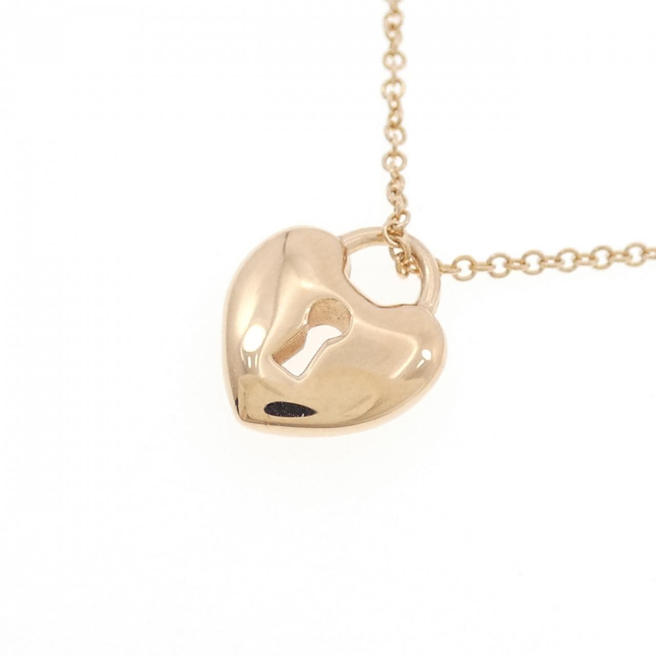 ティファニー ハートロック ミニ ネックレス