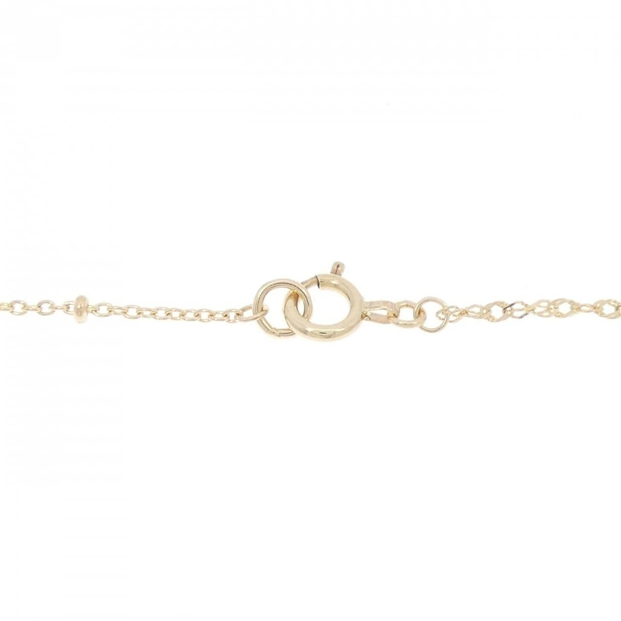 K10YG カラーストーン ネックレス