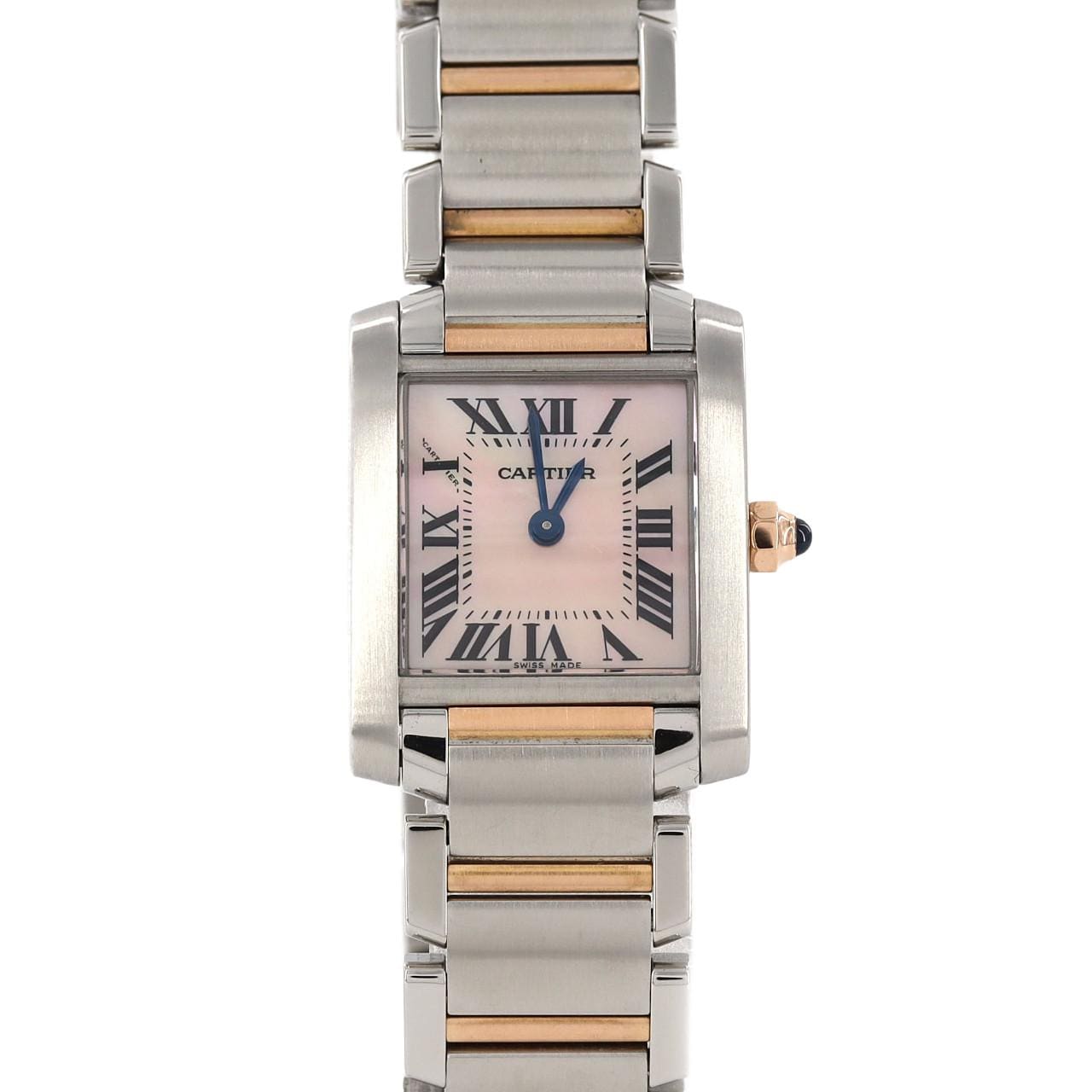 Cartier Tank Française SM PG Combi W51027Q4 SSxPG石英