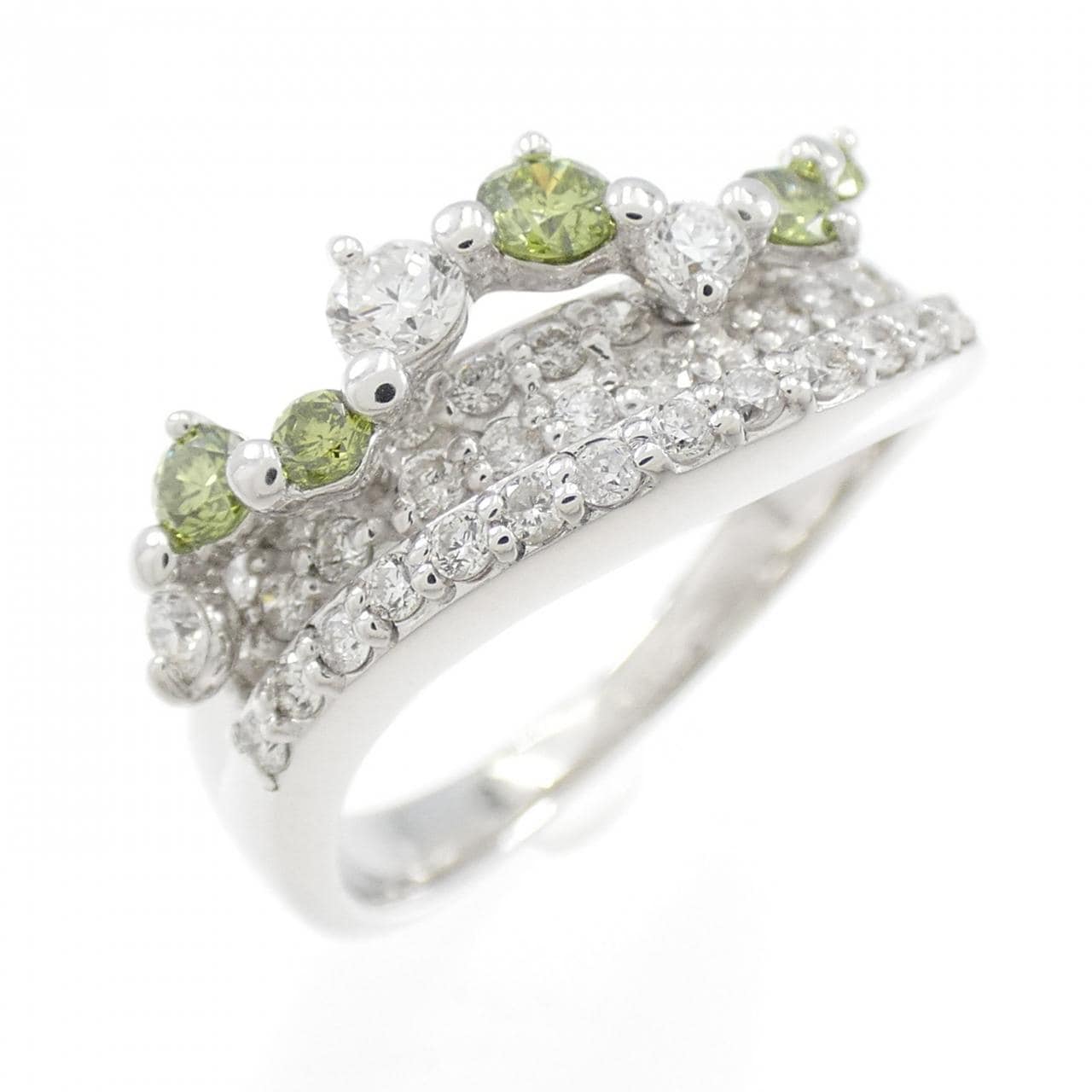 コメ兵｜K18WG ダイヤモンド リング 0.24CT｜ジュエリー｜リング