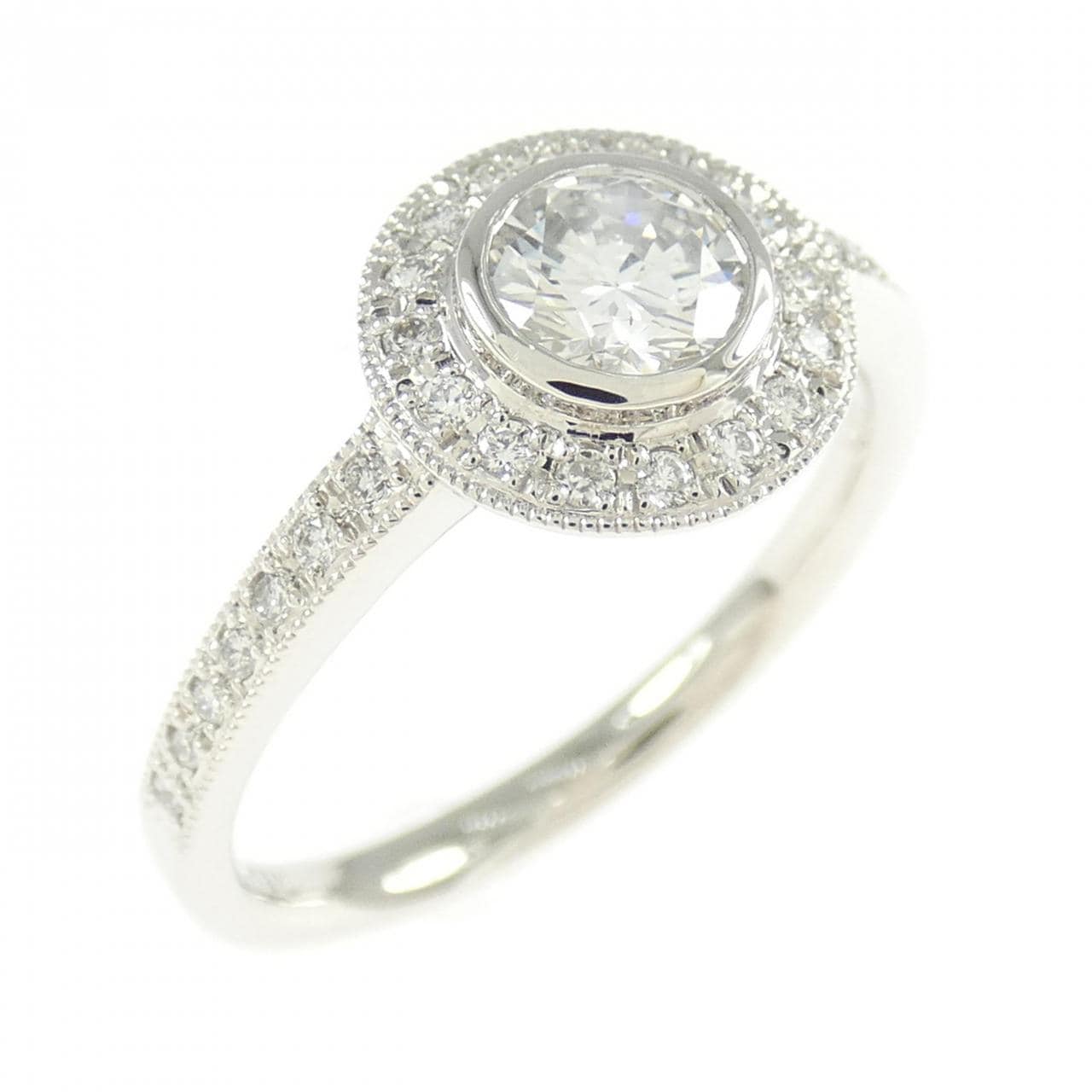 【リメイク】PT900 ダイヤモンド リング 0.415CT G SI2 VG