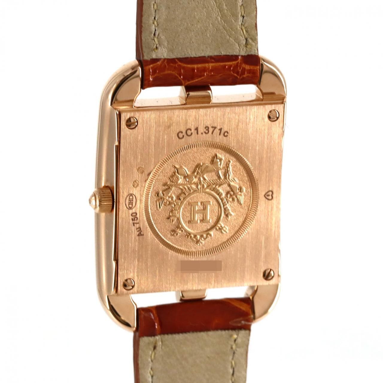 HERMES Cape Cod Chaine d'Ancrejoyer PG/D CC1.371 PG/RG Quartz