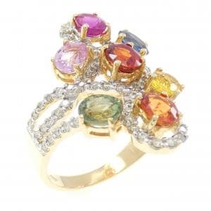 750YG/750WG サファイヤ リング