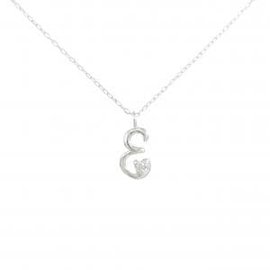 K10WG ダイヤモンド ネックレス 0.01CT