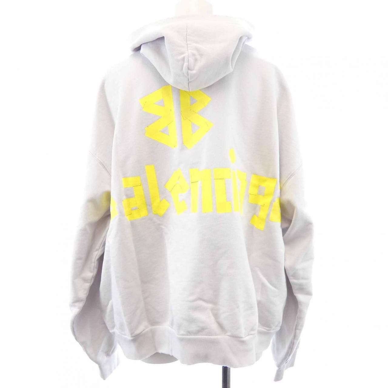 バレンシアガ BALENCIAGA Tape Type Ripped Pocket Hoodie 744441 TOVB1 UNISEX パーカー