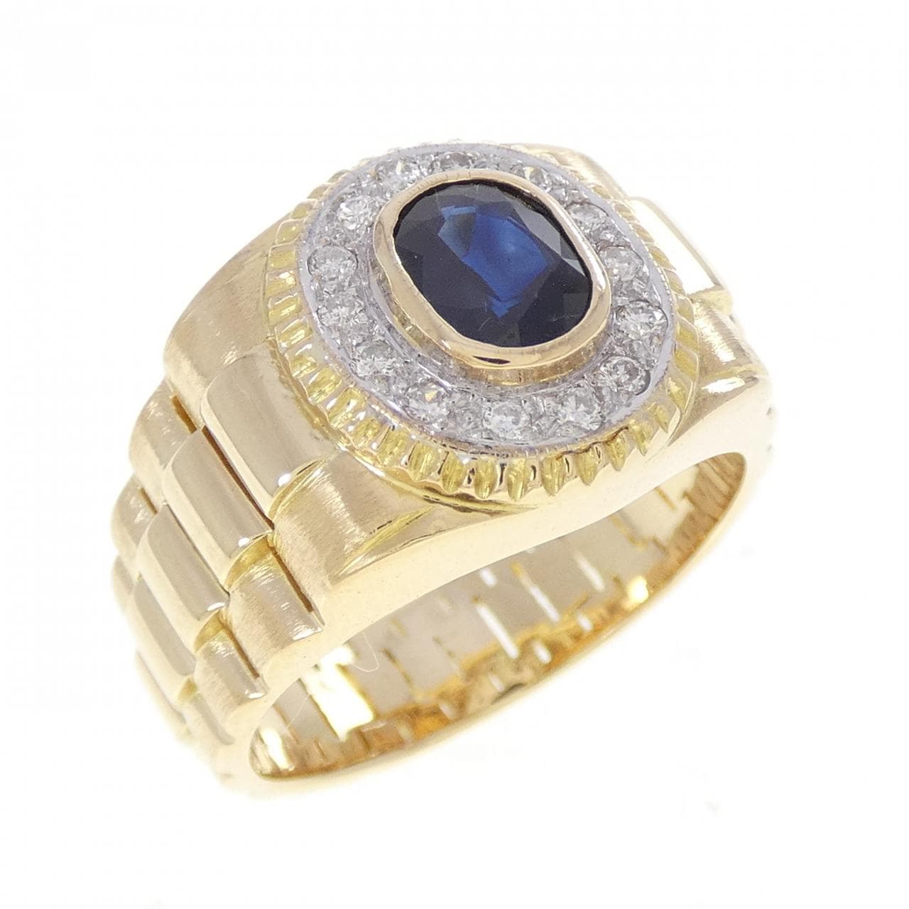 18KYG/18KWG サファイヤ リング