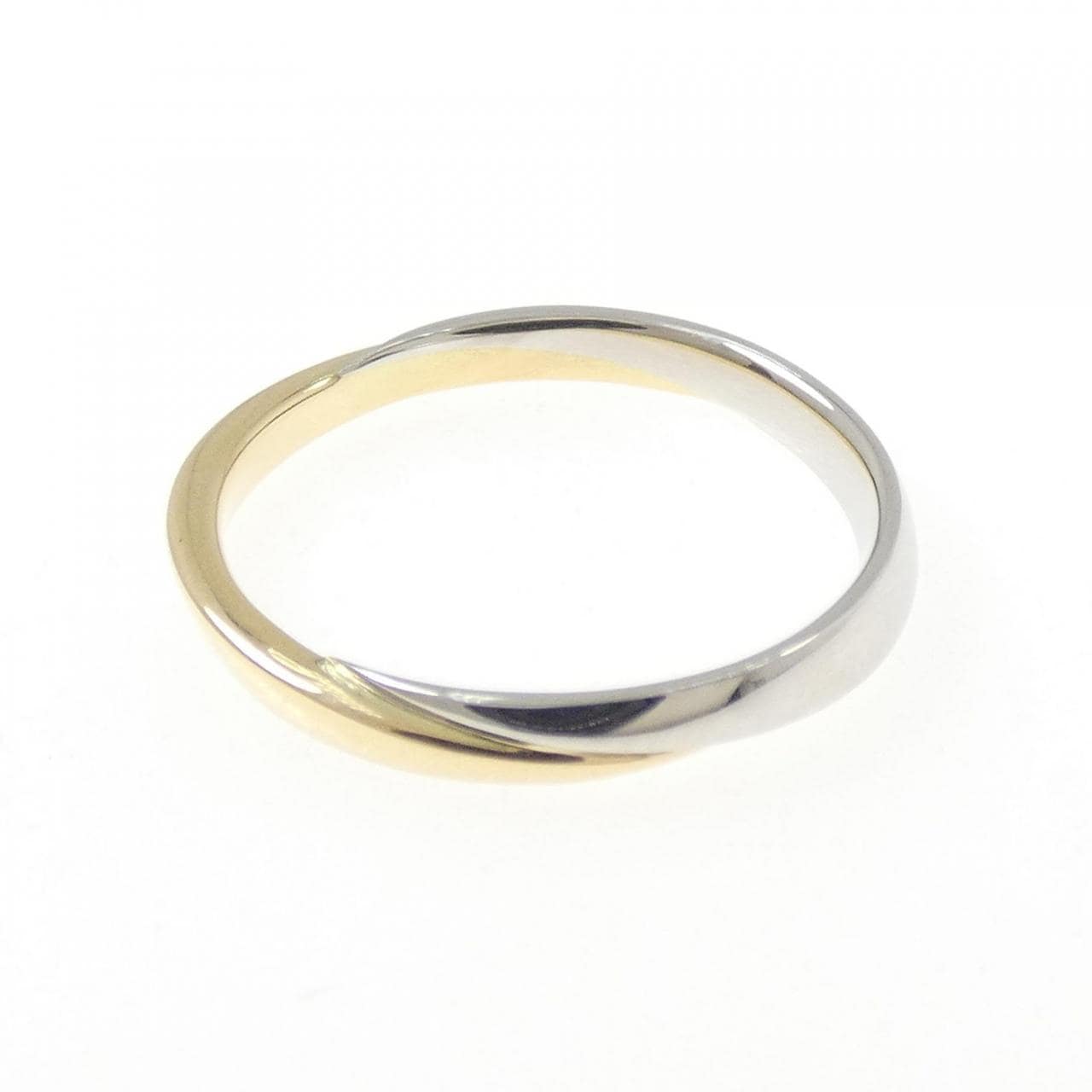 スタージュエリー K18YG/PT950 リング