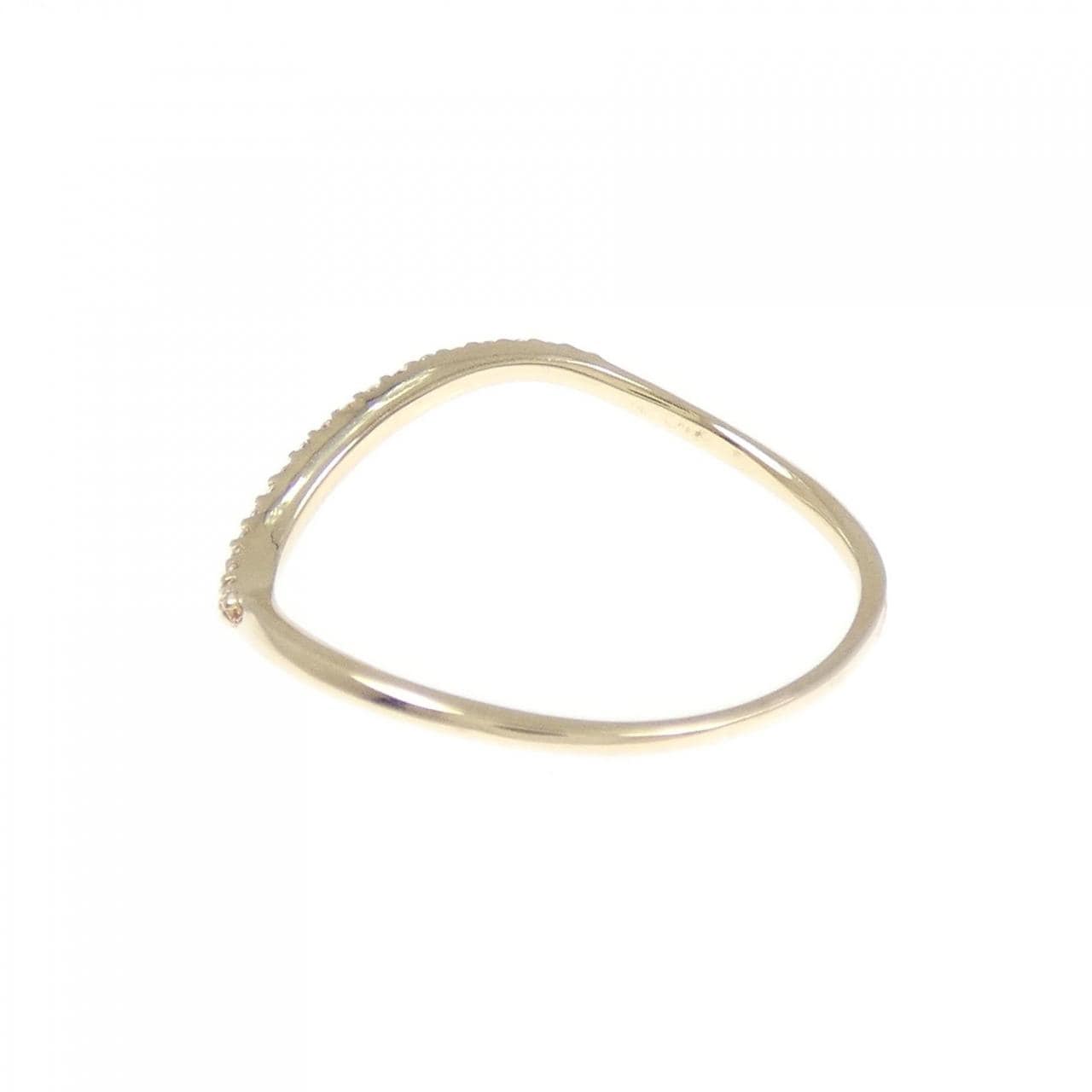 K10YG ダイヤモンド リング 0.095CT