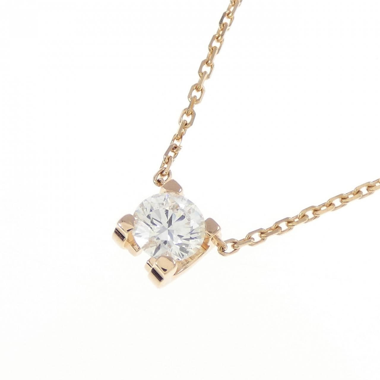カルティエ Cドゥ カルティエ ネックレス 0.32CT H VVS1 3EXT