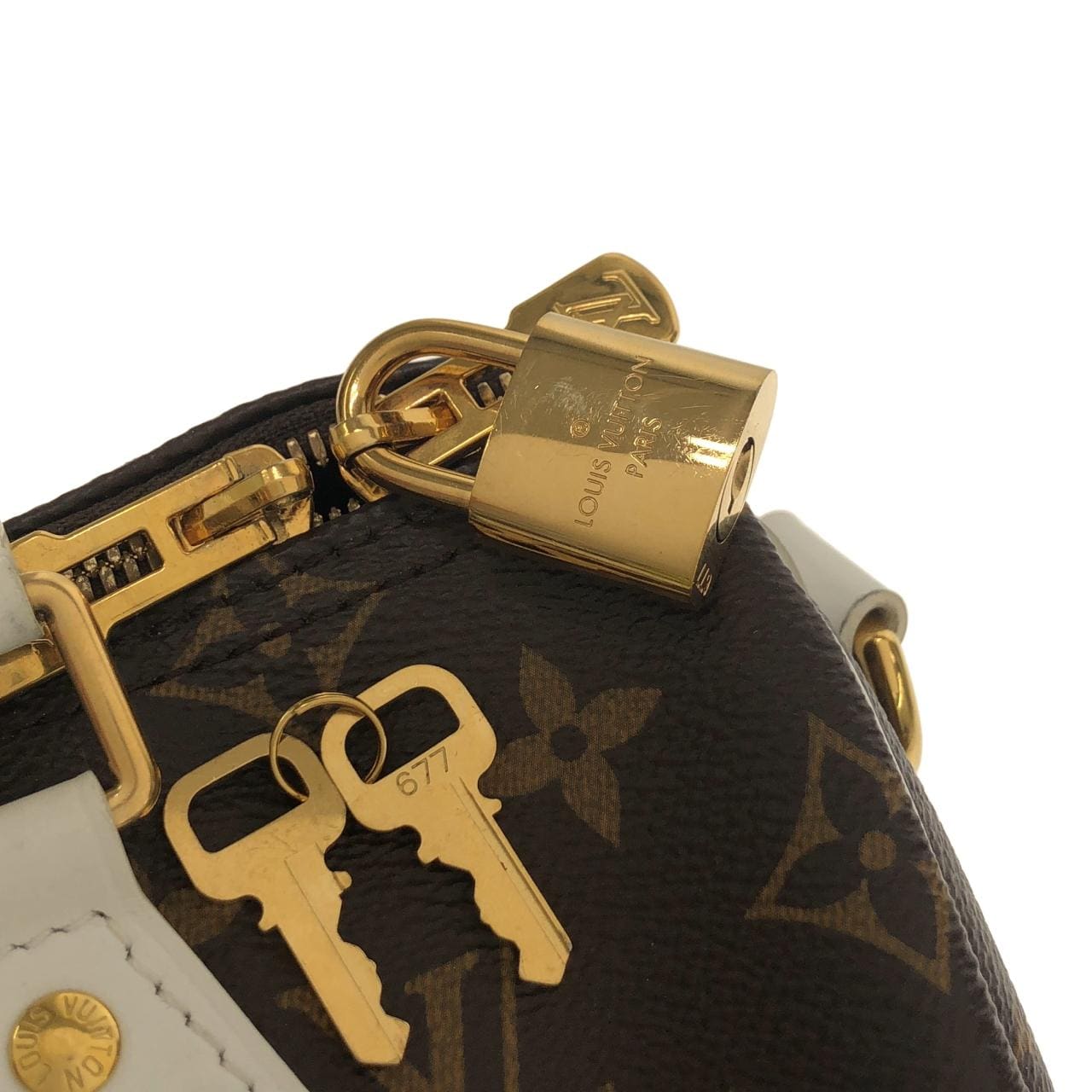 LOUIS VUITTON Monogram (LV Match) Speedy Bandouliere 25 厘米 M20754 波士顿包