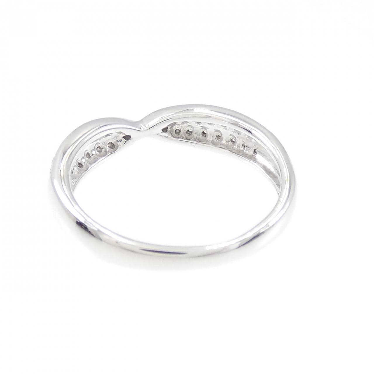 K18WG ダイヤモンド リング 0.20CT