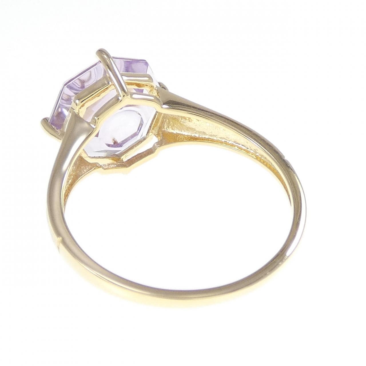 ジーエステイービー アメジスト リング 2.48CT
