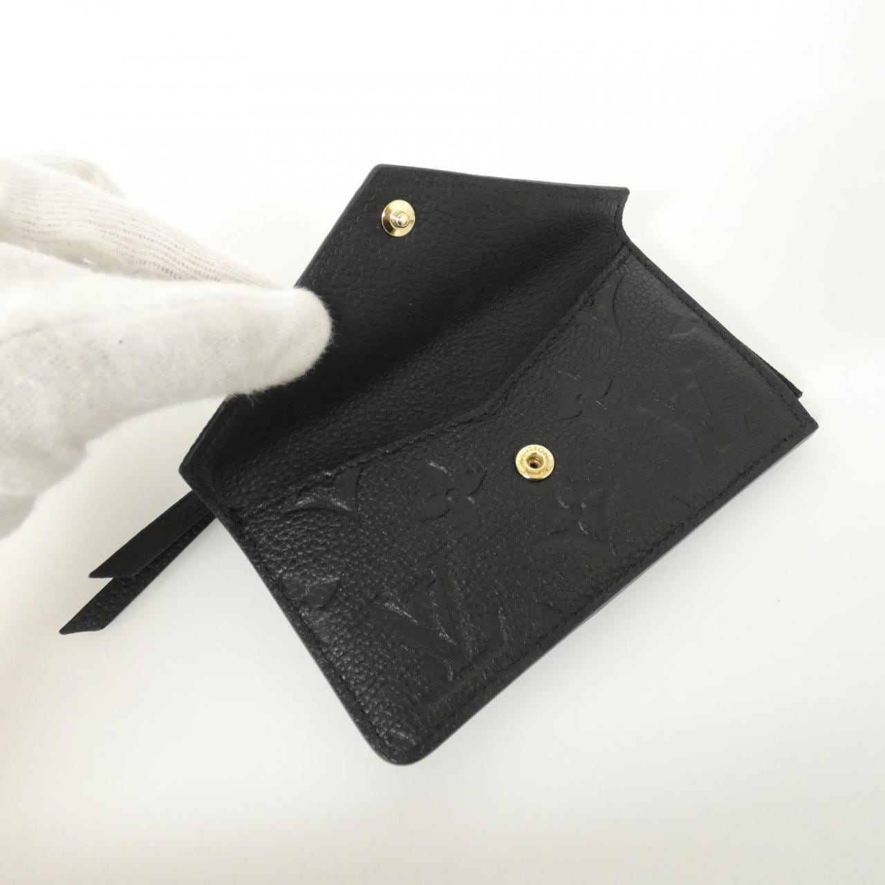 LOUIS VUITTON Monogram Empreinte Porte Cult Recto Verso M69421 Coin & Card Case