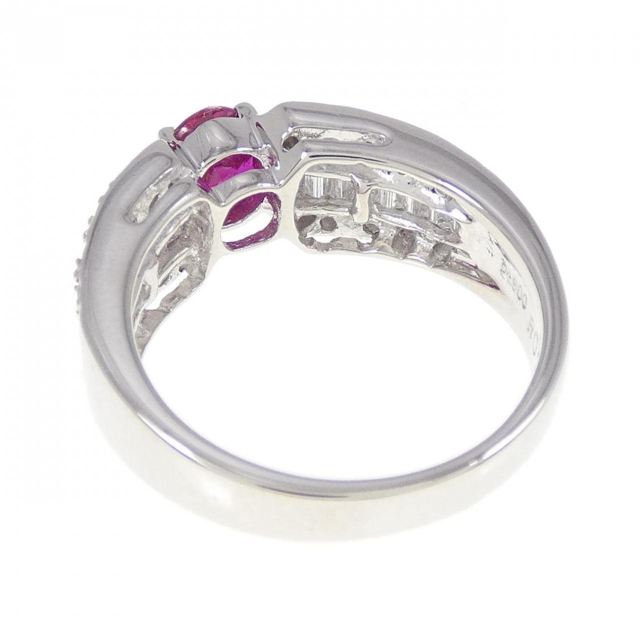 PT ルビー リング 0.72CT