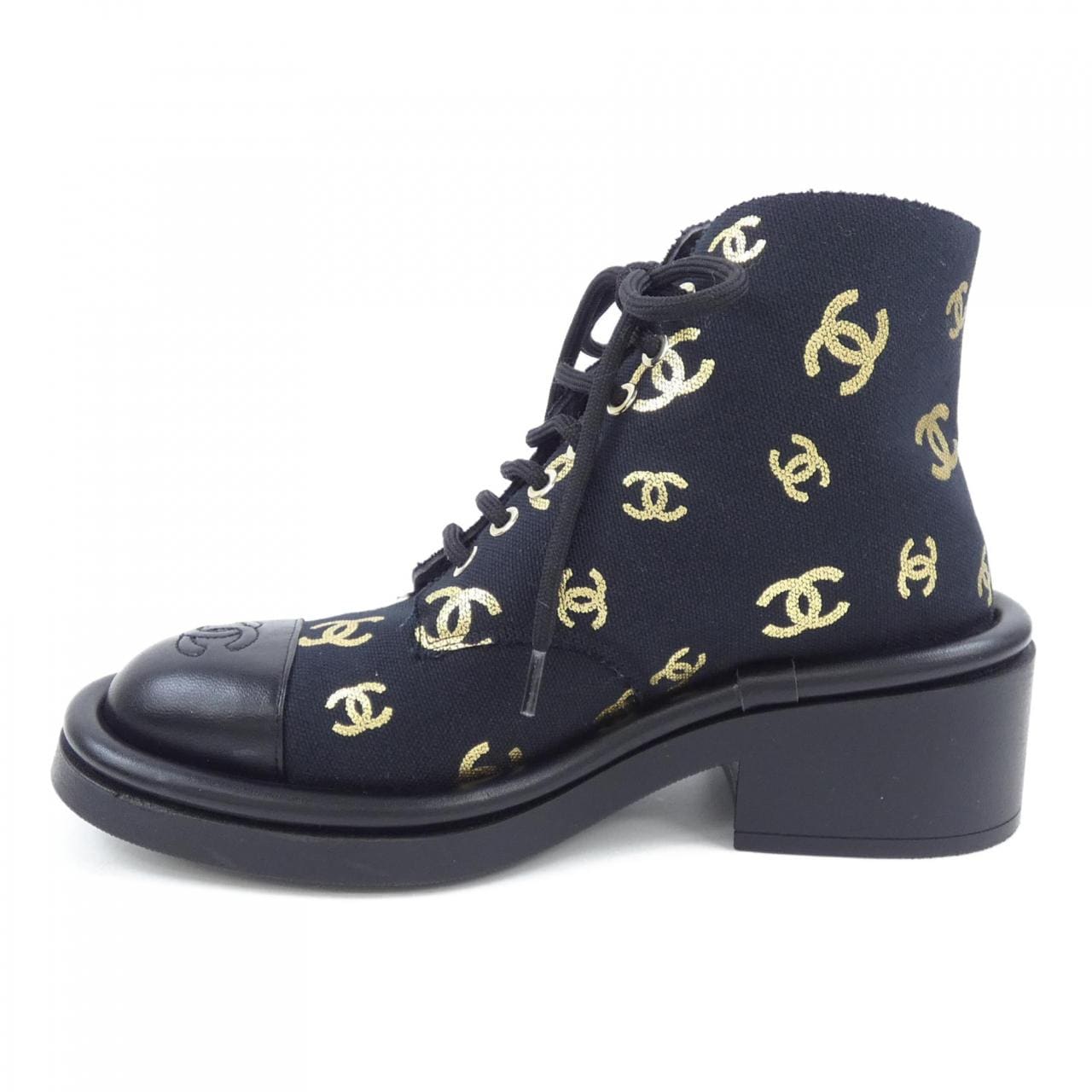 シャネル CHANEL レースアップ G39093Y56084 ブーツ