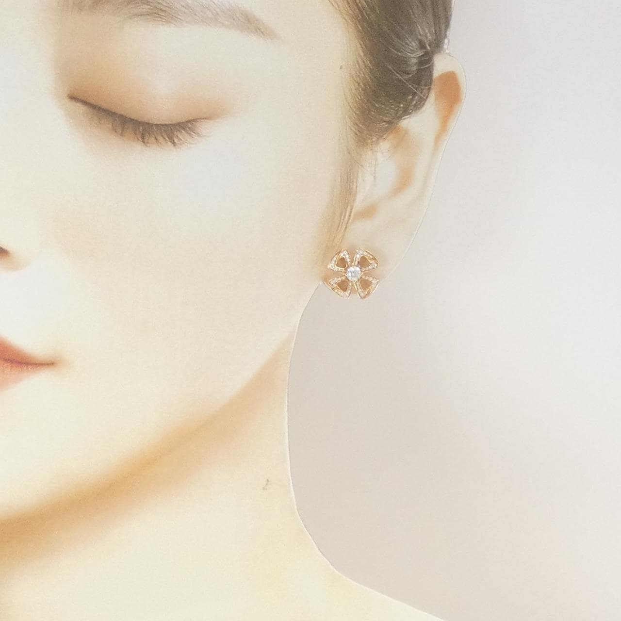 【新品】ブルガリ フィオレヴァー ピアス