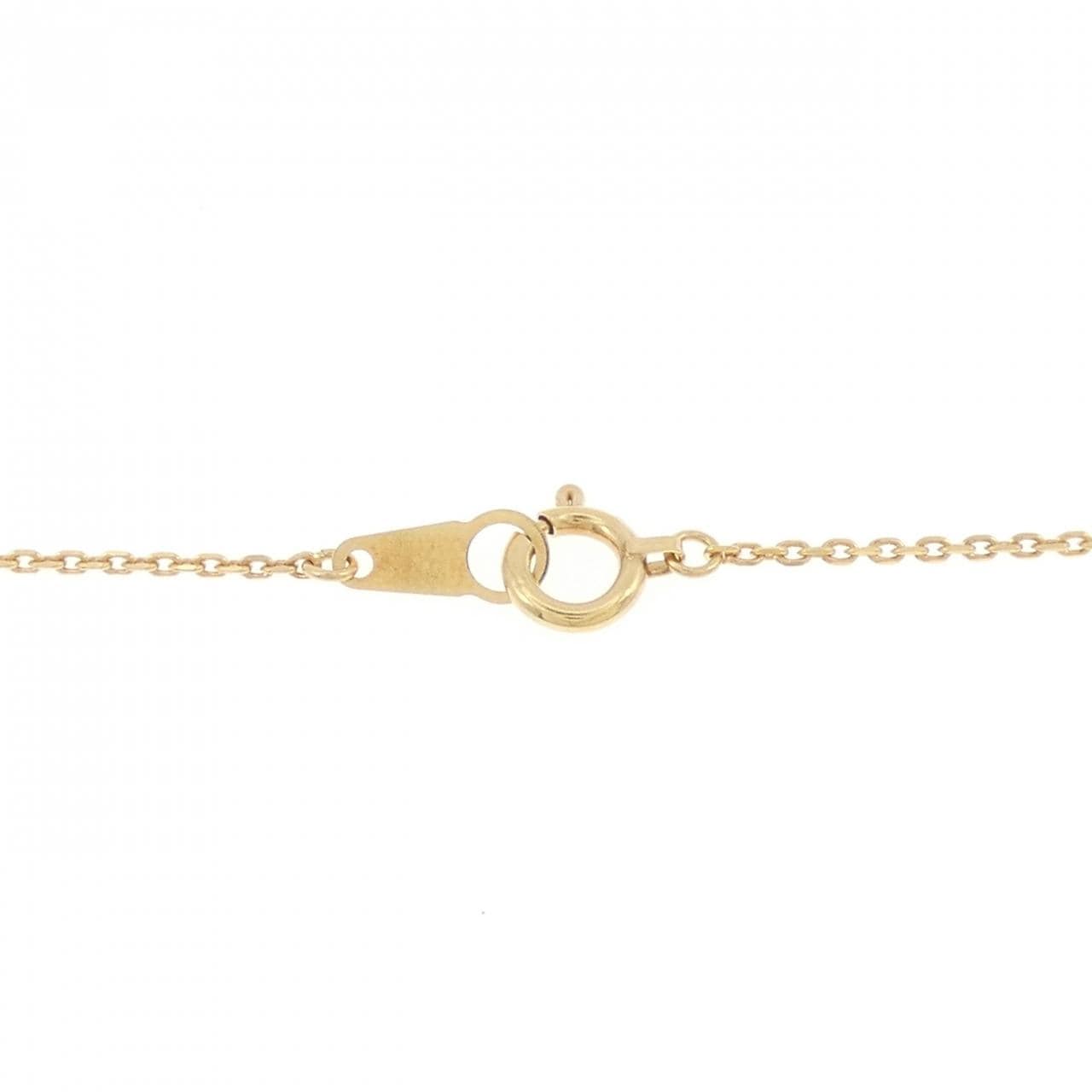 K18YG ダイヤモンド ネックレス 0.15CT