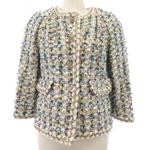 シャネル CHANEL P57894V43824 18C ノーカラージャケット