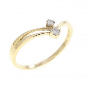 K18YG ダイヤモンド リング 0.05CT
