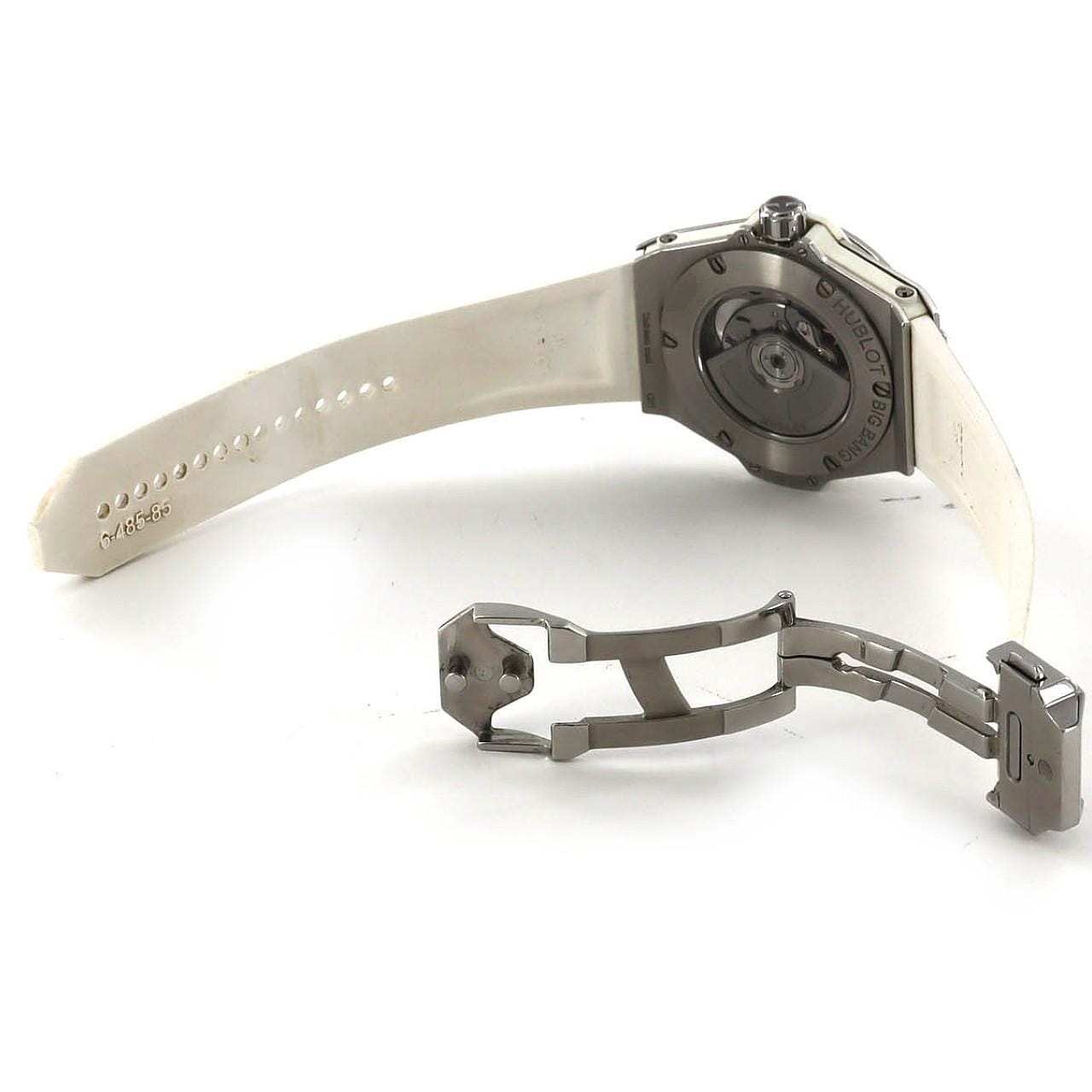【ノーメンテナンス還元価格】ウブロ ビッグバンワンクリックスチールホワイトダイヤモンド 485.SE.2210.RW.1204 SS 自動巻