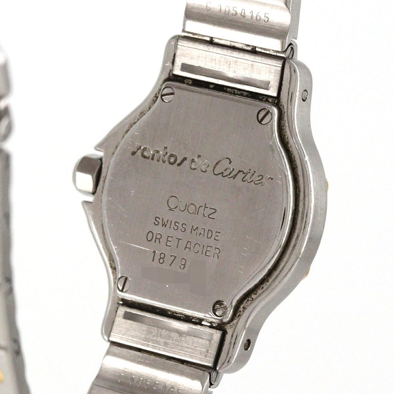 【ノーメンテナンス還元価格】カルティエ サントスオクタゴンSM コンビ W2001683 SSxYG クォーツ