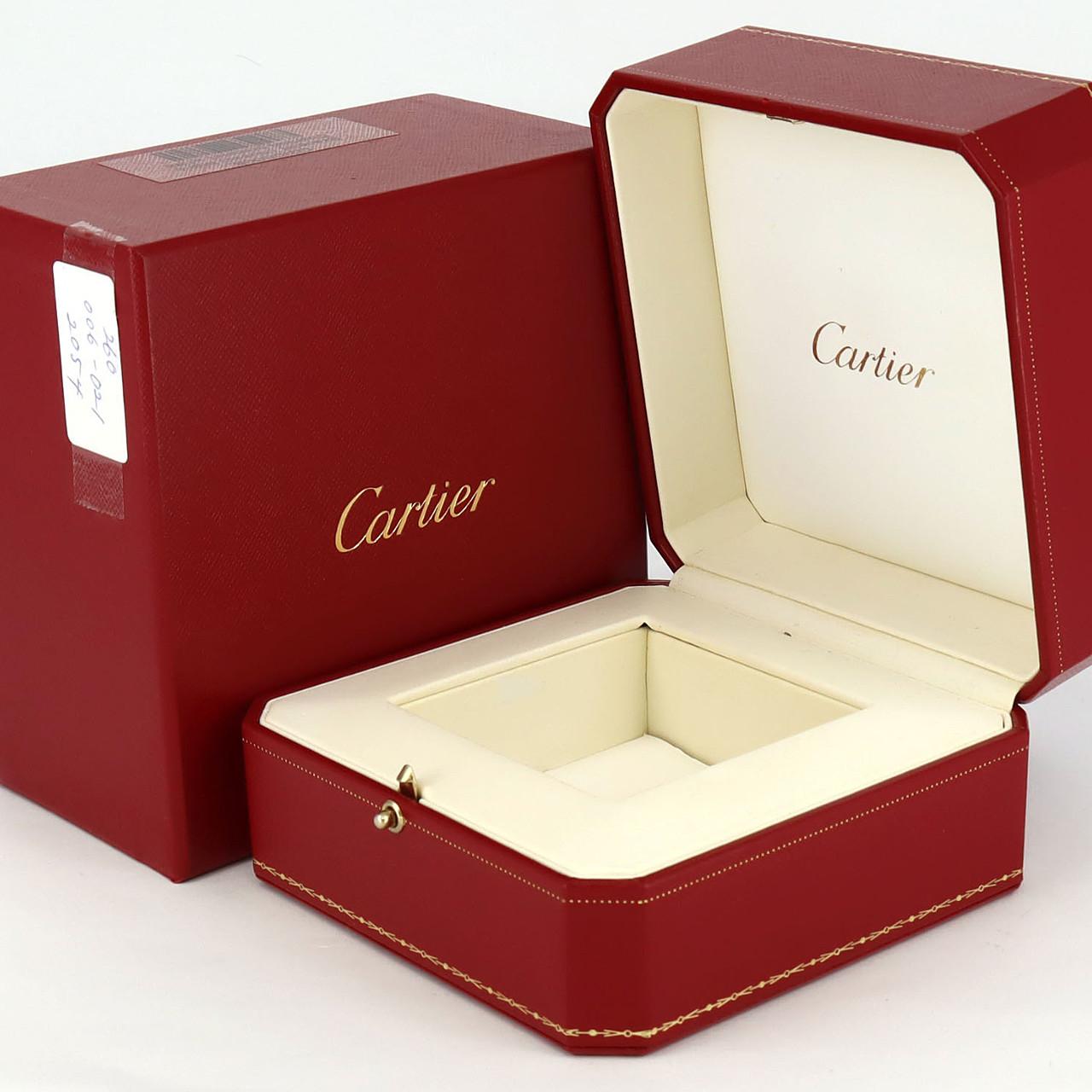 Cartier Tonneau LM Animated Dial WG/D WE400831 WG Manual Winding