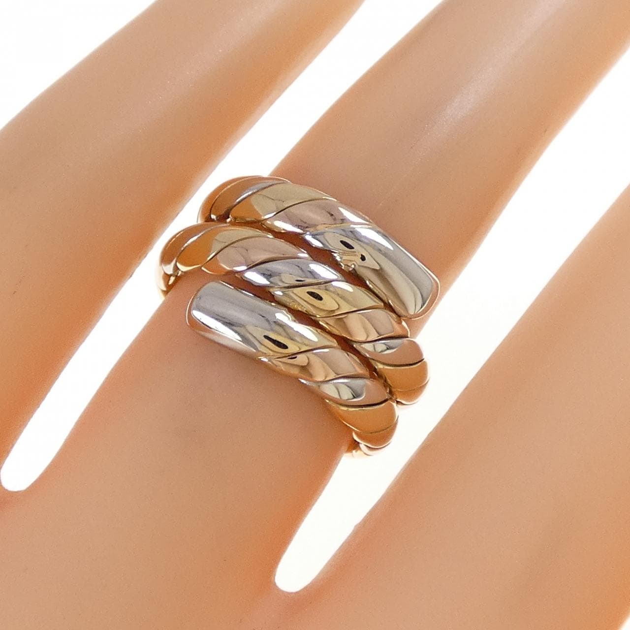 750スリーカラー リング